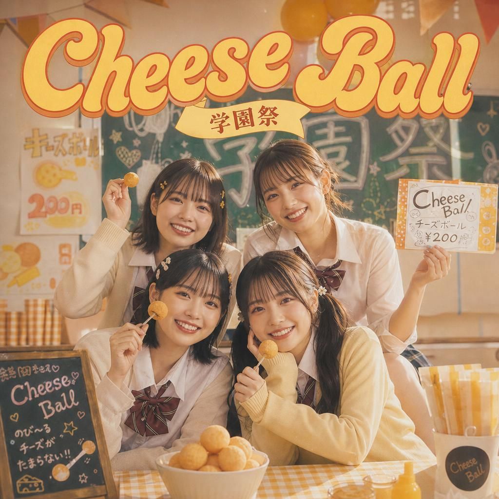 チーズボール アートワーク